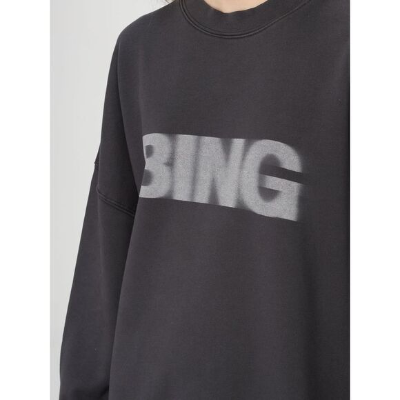 Anine Bing Sweatshirt Woman Black Woman - Picture 3 of 3